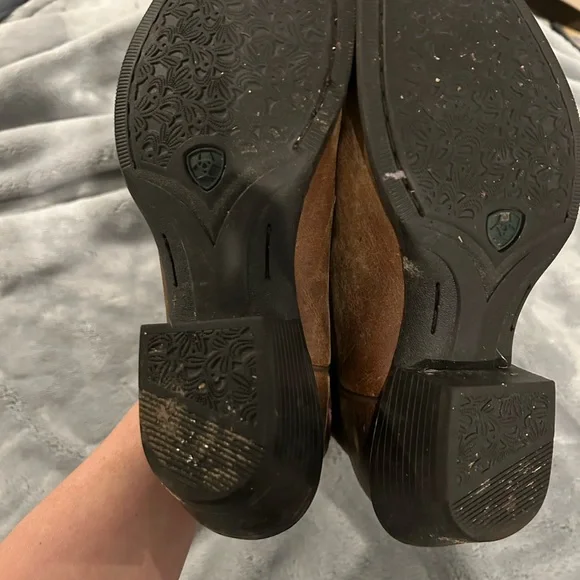 Ariat Brown Leather Boots - Picture 6 of 6